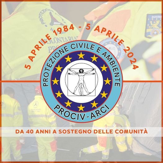 Prociv-Arci Compie 40 anni