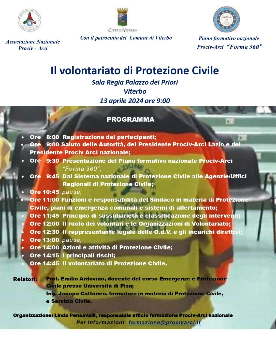 Il volontariato di Protezione Civile